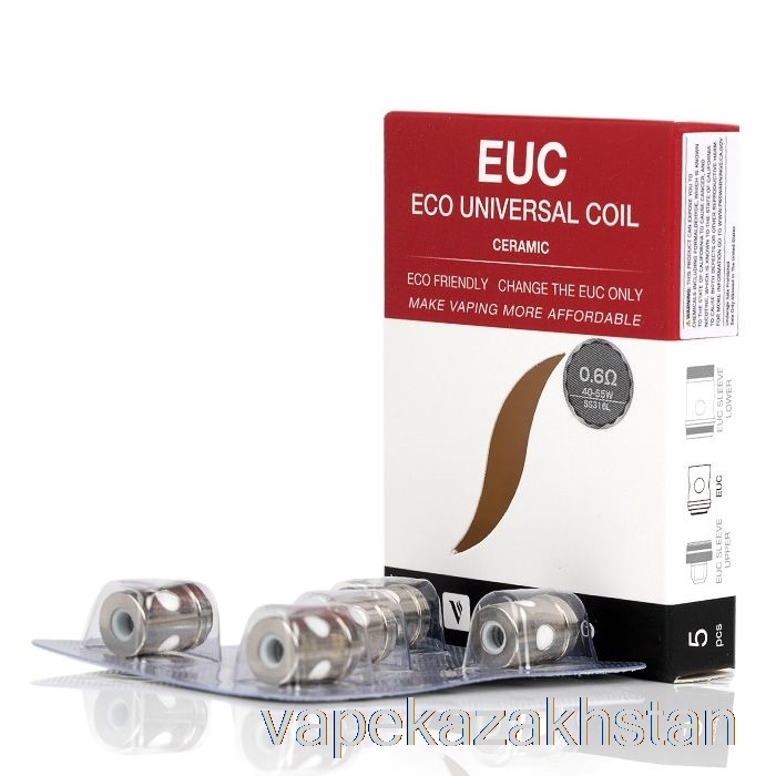 Vape Disposable Vaporesso EUC Replacement Coils 0.6ohm Ceramic EUC SS316L